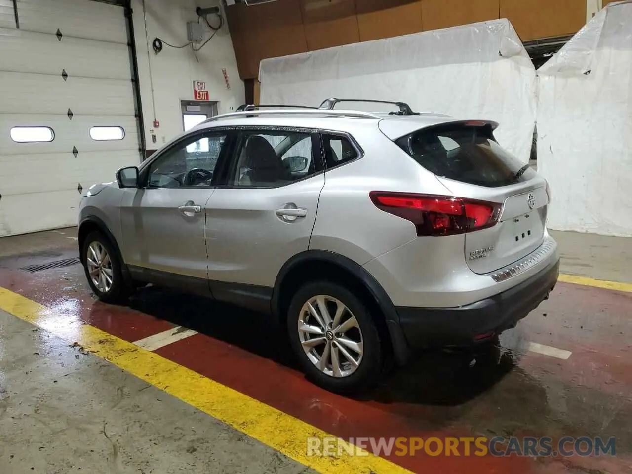 2 fotografías del automóvil dañado JN1BJ1CR3KW623220 NISSAN ROGUE 2019