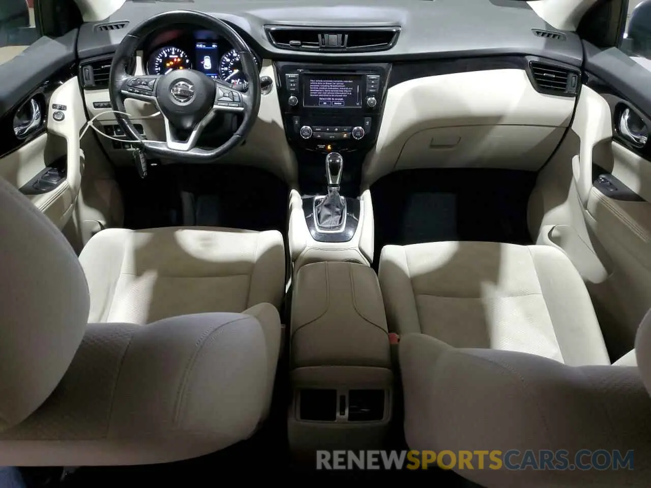 8 fotografías del automóvil dañado JN1BJ1CR3KW623220 NISSAN ROGUE 2019