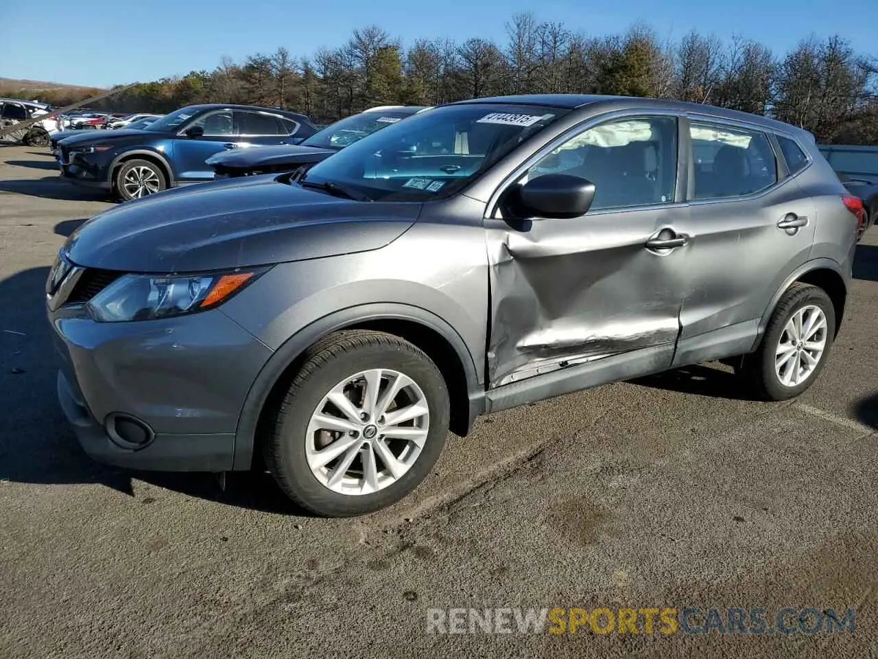 1 fotografías del automóvil dañado JN1BJ1CR4KW324190 NISSAN ROGUE 2019