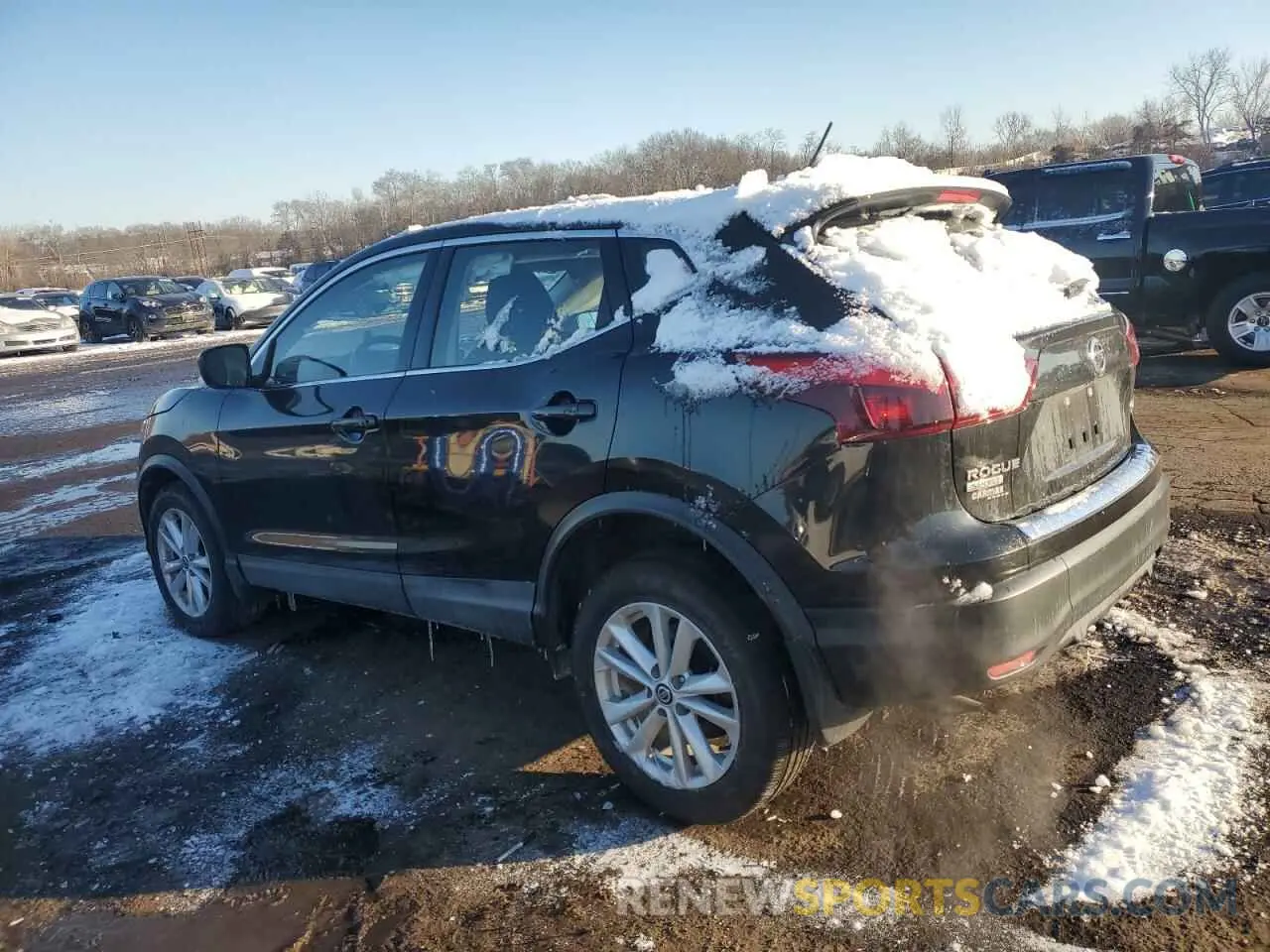2 fotografías del automóvil dañado JN1BJ1CR4KW630905 NISSAN ROGUE 2019
