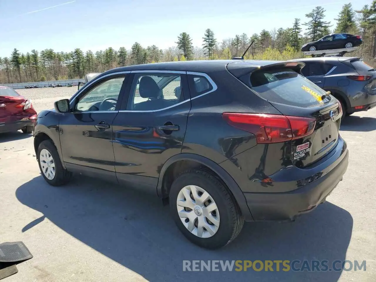 2 fotografías del automóvil dañado JN1BJ1CR5KW318026 NISSAN ROGUE 2019
