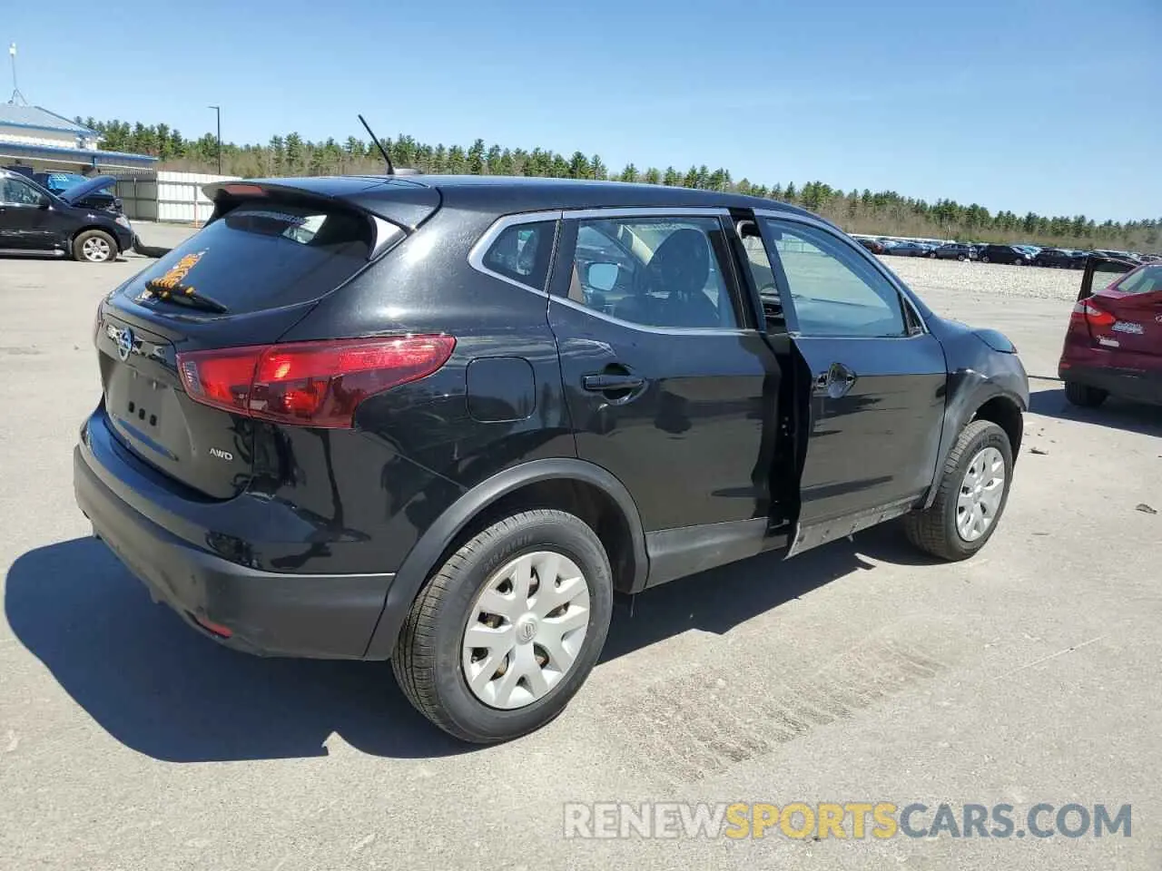 3 fotografías del automóvil dañado JN1BJ1CR5KW318026 NISSAN ROGUE 2019