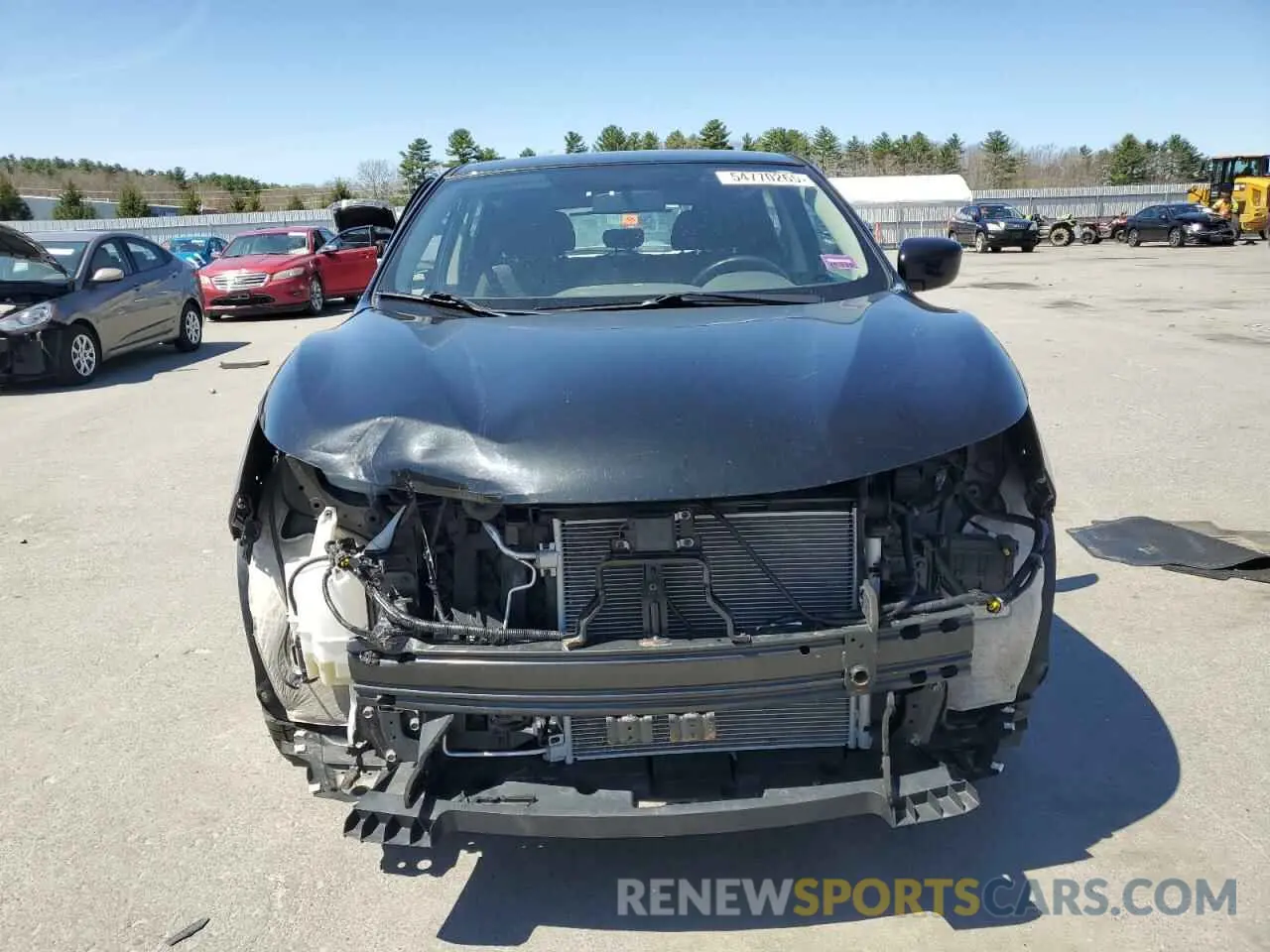 5 fotografías del automóvil dañado JN1BJ1CR5KW318026 NISSAN ROGUE 2019