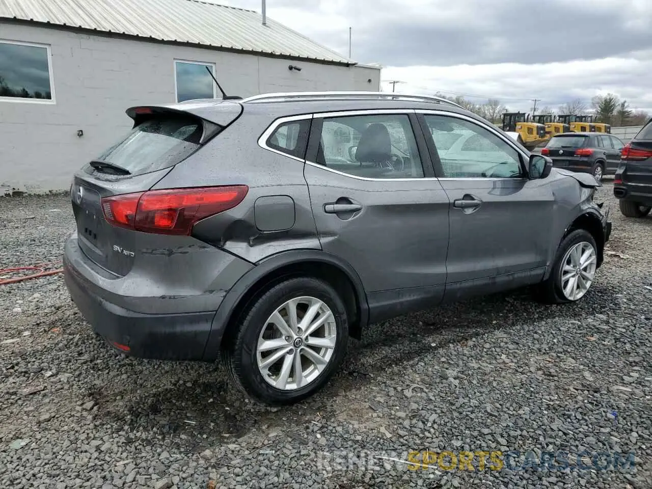 3 fotografías del automóvil dañado JN1BJ1CR5KW324683 NISSAN ROGUE 2019
