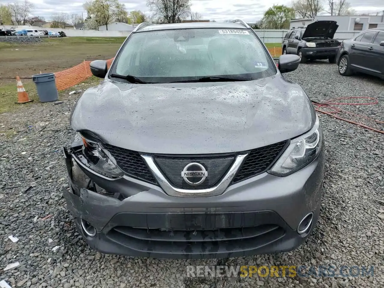 5 fotografías del automóvil dañado JN1BJ1CR5KW324683 NISSAN ROGUE 2019