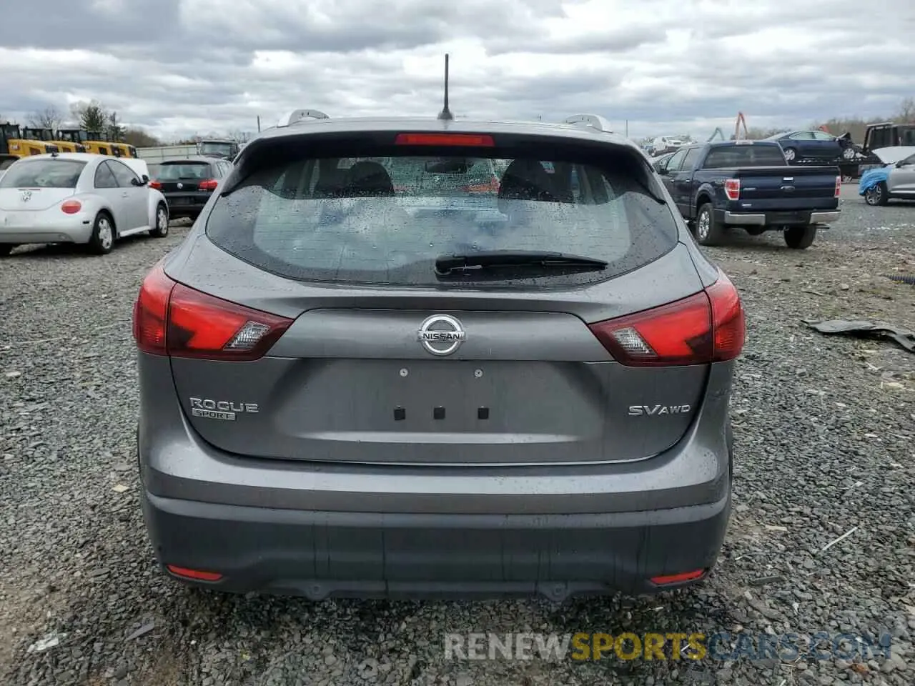 6 fotografías del automóvil dañado JN1BJ1CR5KW324683 NISSAN ROGUE 2019