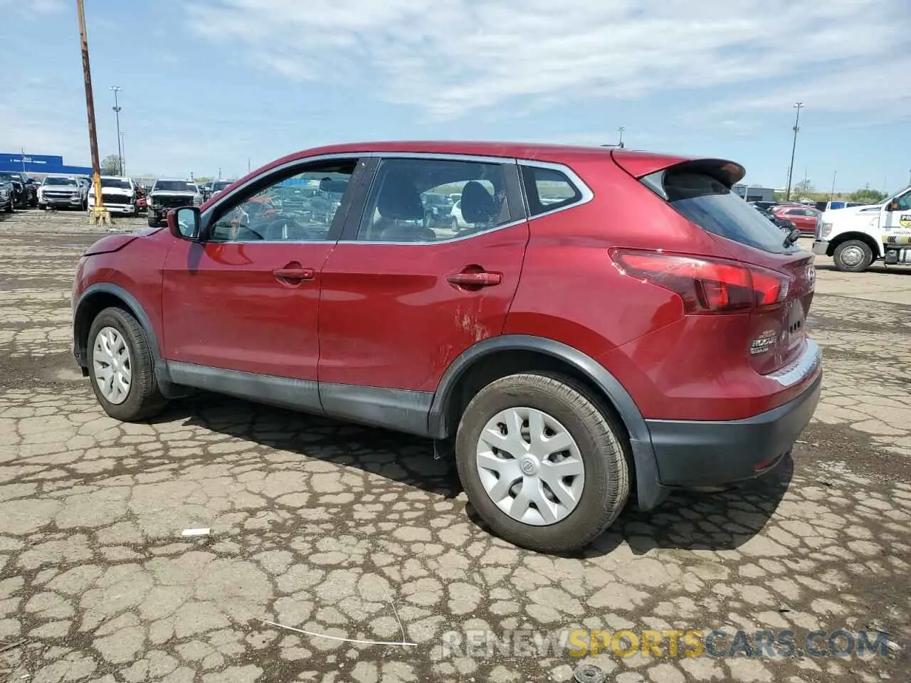 2 fotografías del automóvil dañado JN1BJ1CR6KW322442 NISSAN ROGUE 2019