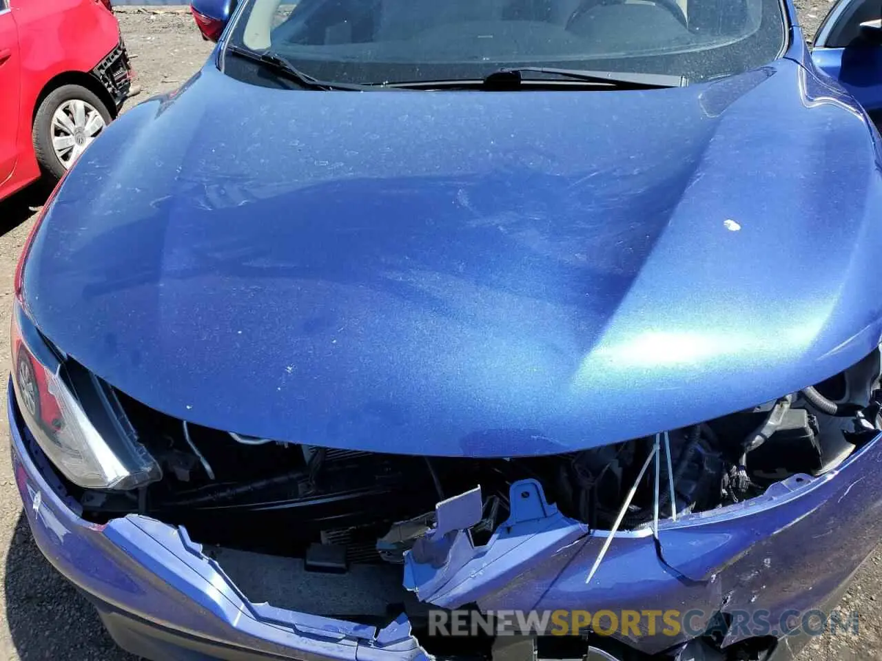 12 fotografías del automóvil dañado JN1BJ1CR7KW315127 NISSAN ROGUE 2019