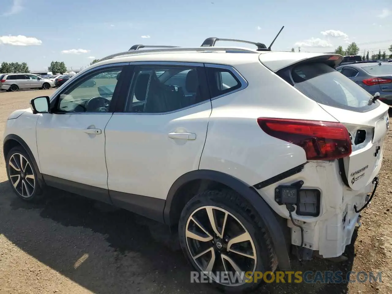 2 fotografías del automóvil dañado JN1BJ1CR7KW315886 NISSAN ROGUE 2019