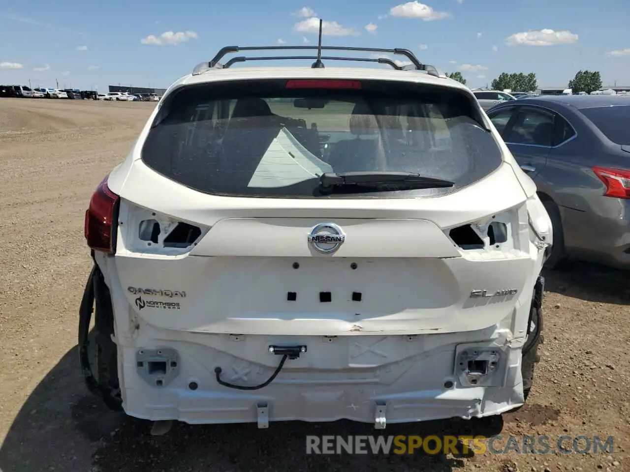 6 fotografías del automóvil dañado JN1BJ1CR7KW315886 NISSAN ROGUE 2019
