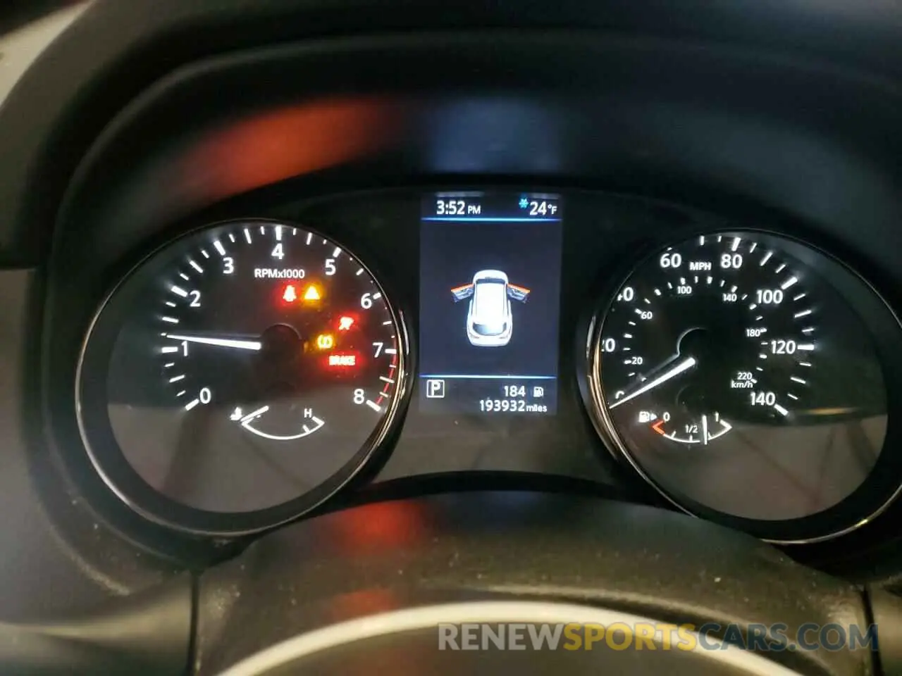 9 fotografías del automóvil dañado JN1BJ1CR8KW344460 NISSAN ROGUE 2019