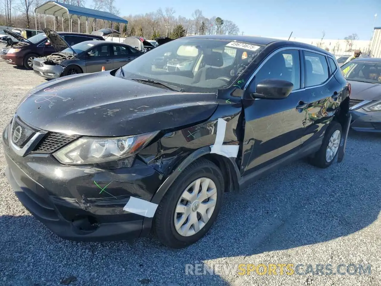 1 fotografías del automóvil dañado JN1BJ1CR9KW319471 NISSAN ROGUE 2019
