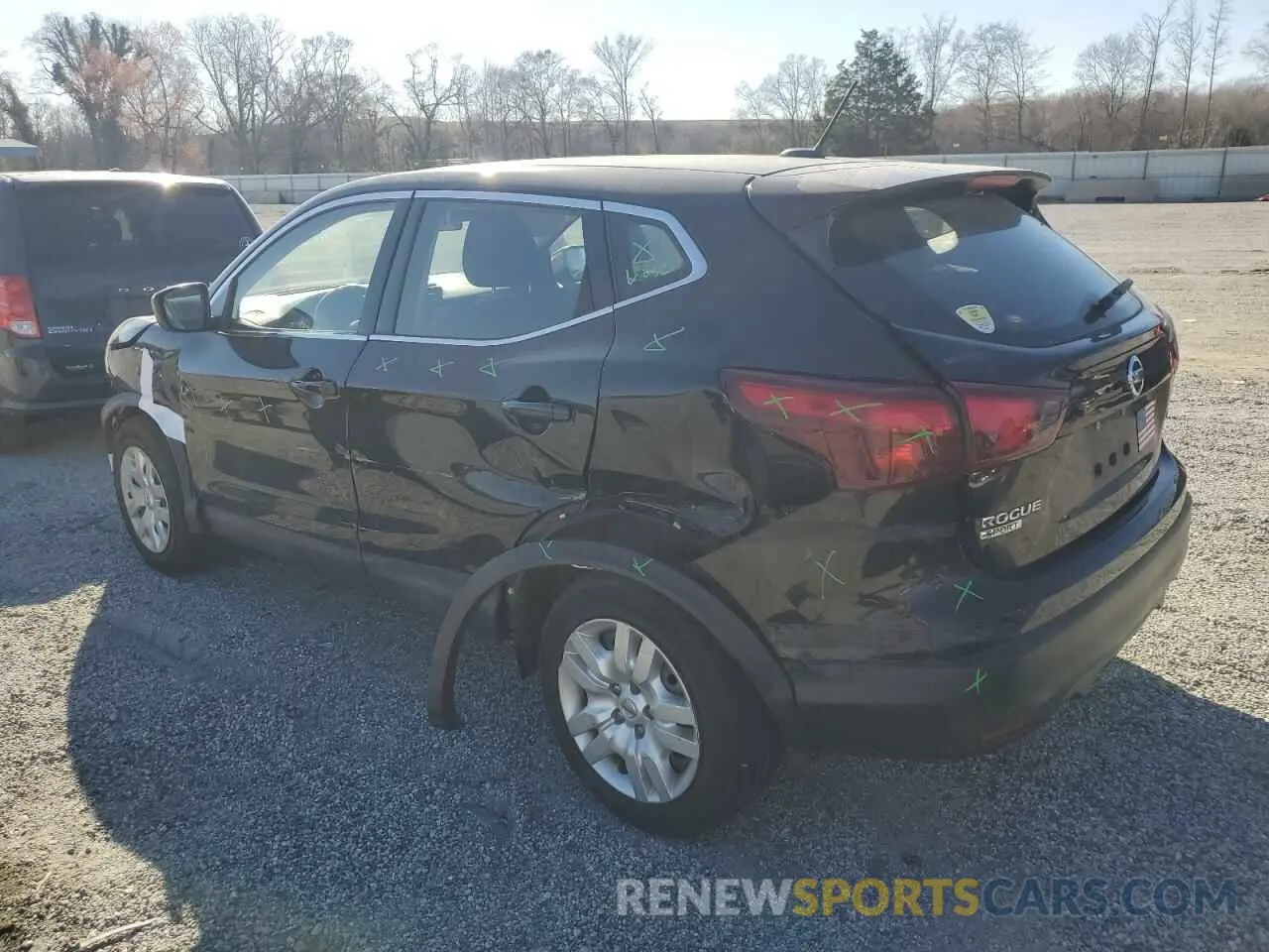 2 fotografías del automóvil dañado JN1BJ1CR9KW319471 NISSAN ROGUE 2019
