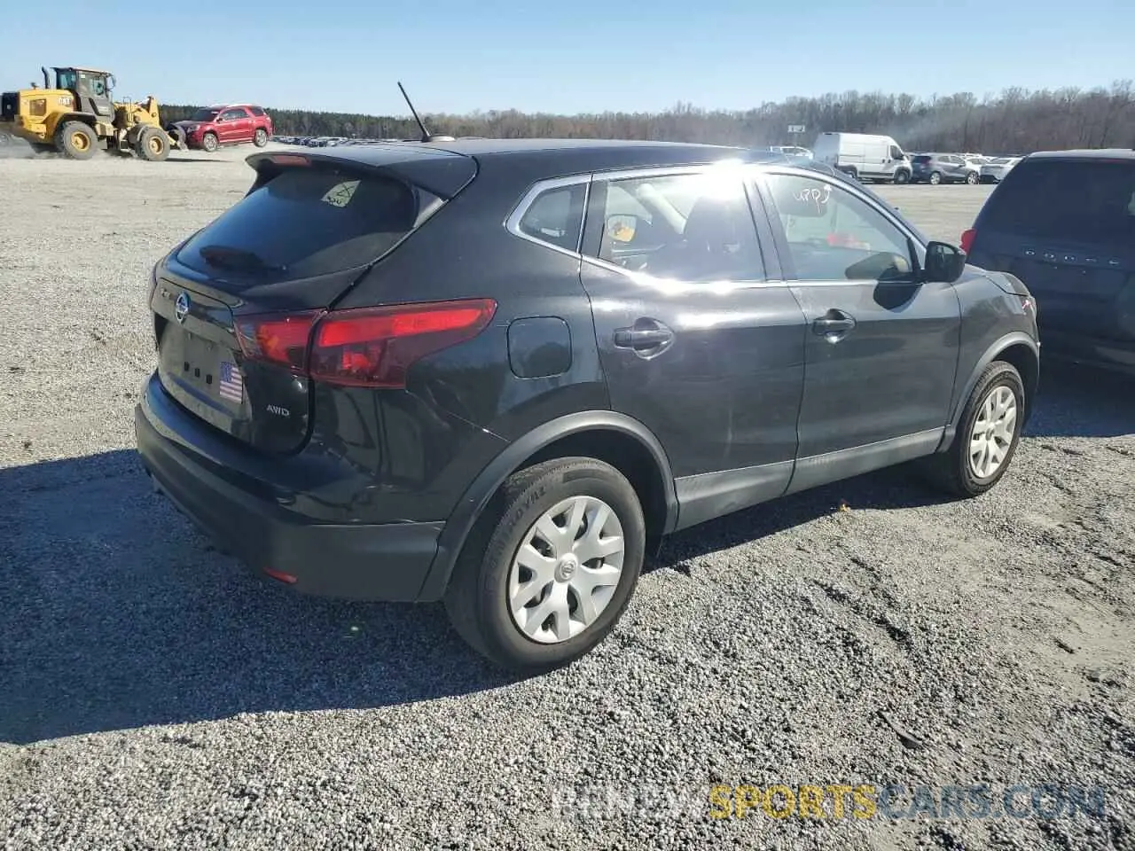 3 fotografías del automóvil dañado JN1BJ1CR9KW319471 NISSAN ROGUE 2019