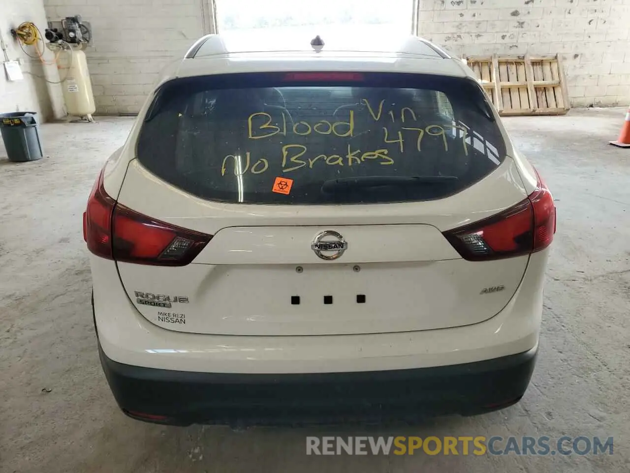 6 fotografías del automóvil dañado JN1BJ1CR9KW324797 NISSAN ROGUE 2019