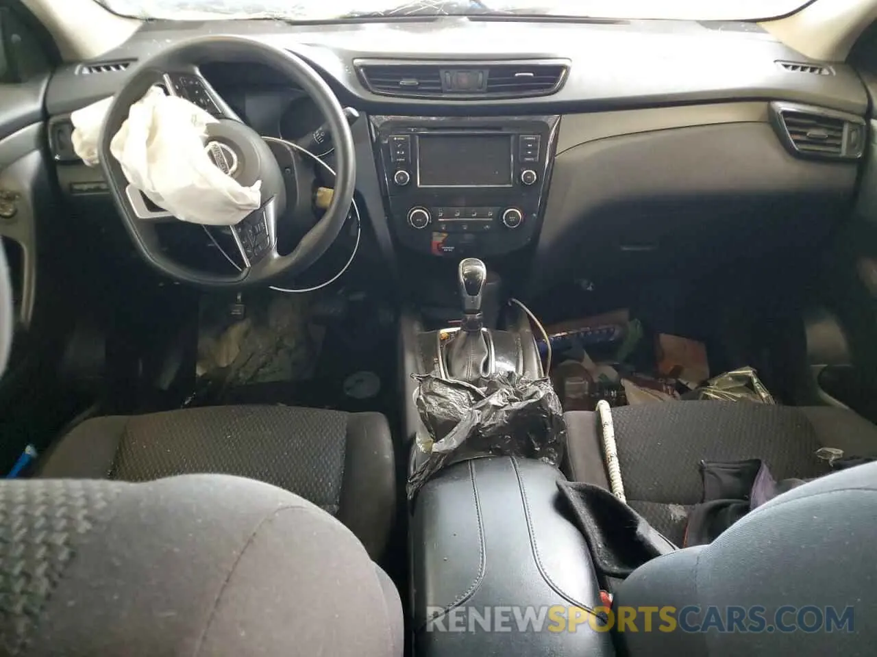 8 fotografías del automóvil dañado JN1BJ1CR9KW324797 NISSAN ROGUE 2019