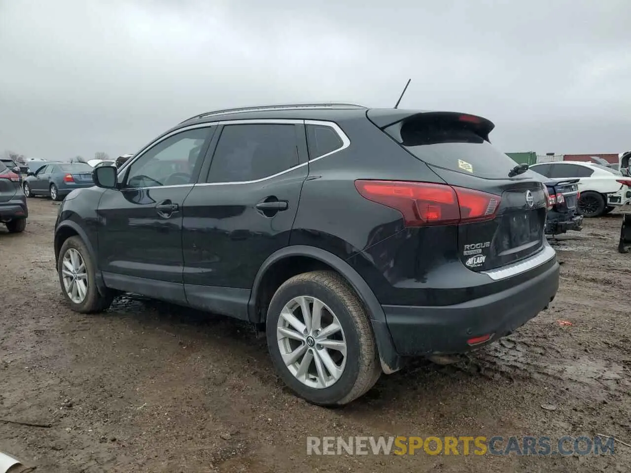 2 fotografías del automóvil dañado JN1BJ1CR9KW335993 NISSAN ROGUE 2019