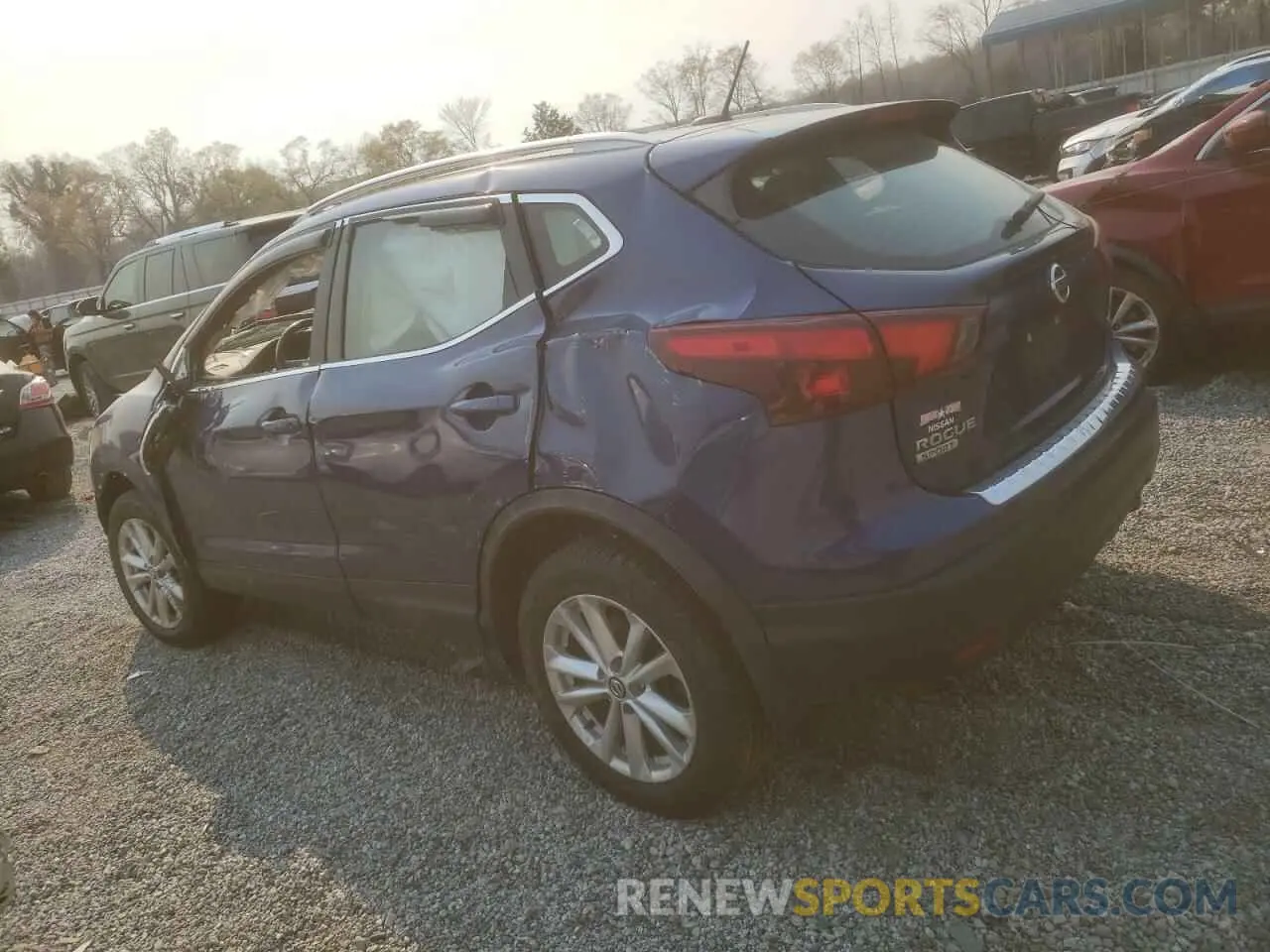 2 fotografías del automóvil dañado JN1BJ1CR9KW337405 NISSAN ROGUE 2019