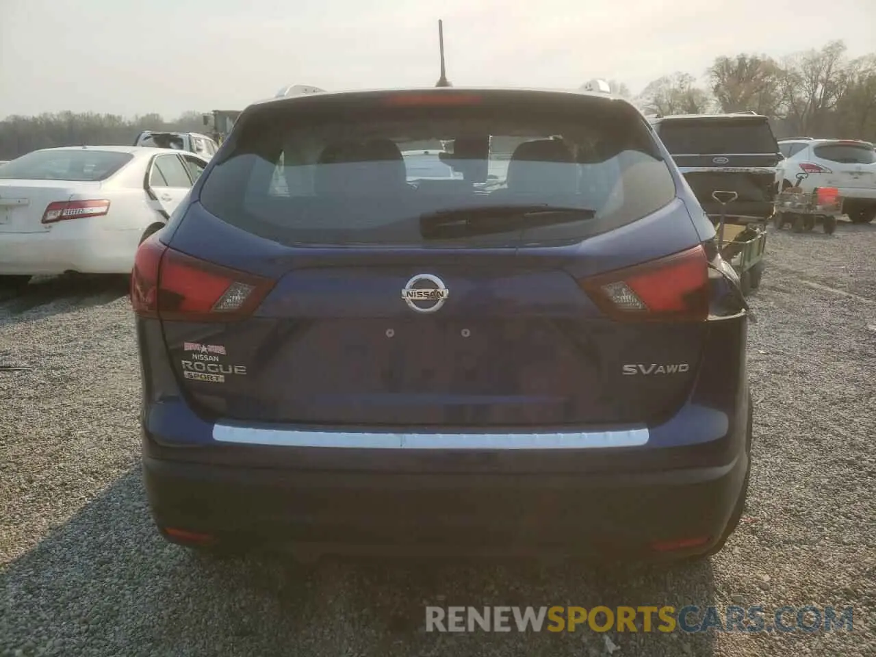 6 fotografías del automóvil dañado JN1BJ1CR9KW337405 NISSAN ROGUE 2019