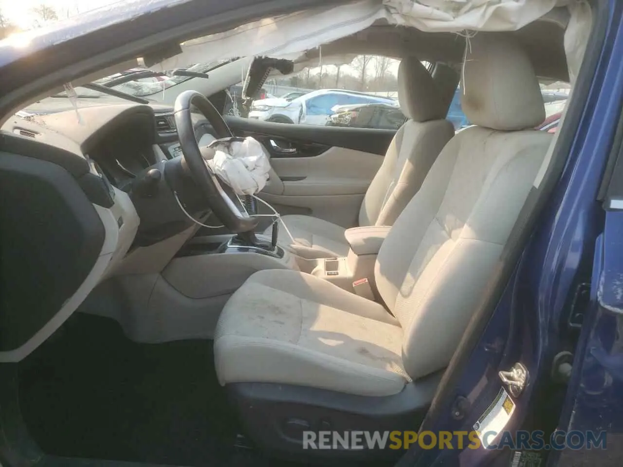 7 fotografías del automóvil dañado JN1BJ1CR9KW337405 NISSAN ROGUE 2019