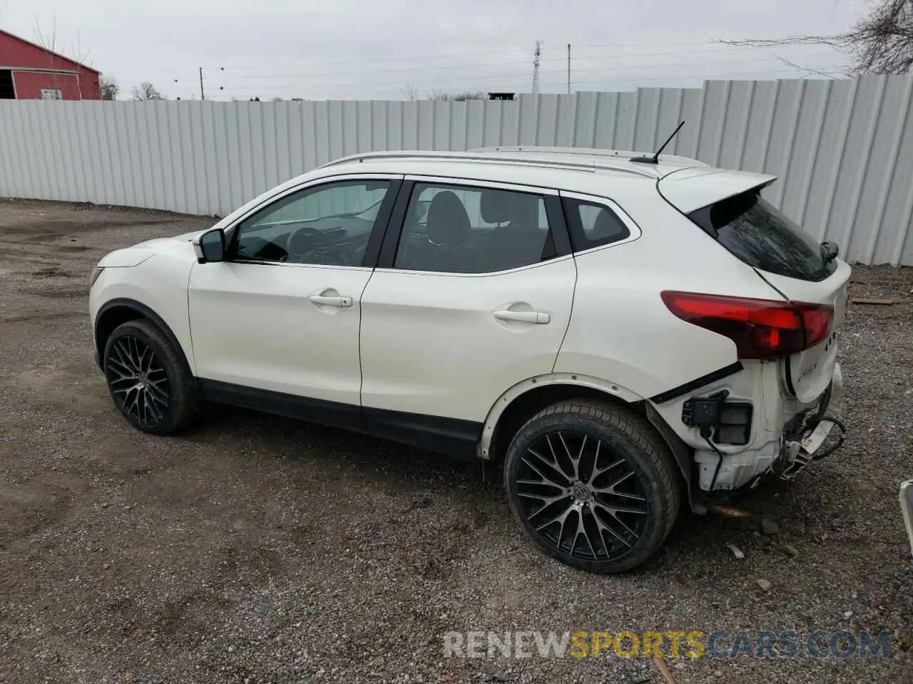 2 fotografías del automóvil dañado JN1BJ1CRXKW338076 NISSAN ROGUE 2019