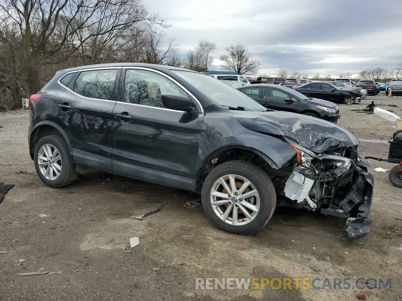 4 fotografías del automóvil dañado JN1BJ1CRXKW338658 NISSAN ROGUE 2019