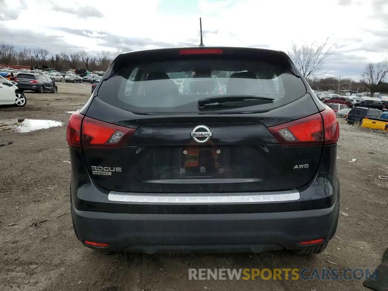 6 fotografías del automóvil dañado JN1BJ1CRXKW338658 NISSAN ROGUE 2019