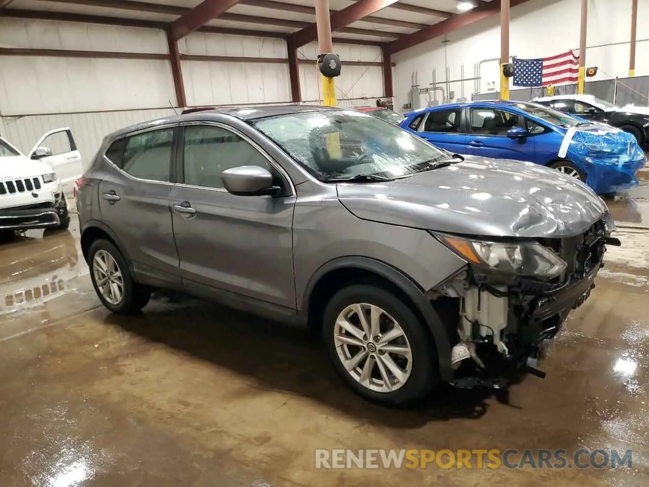 4 fotografías del automóvil dañado JN1BJ1CRXKW624915 NISSAN ROGUE 2019