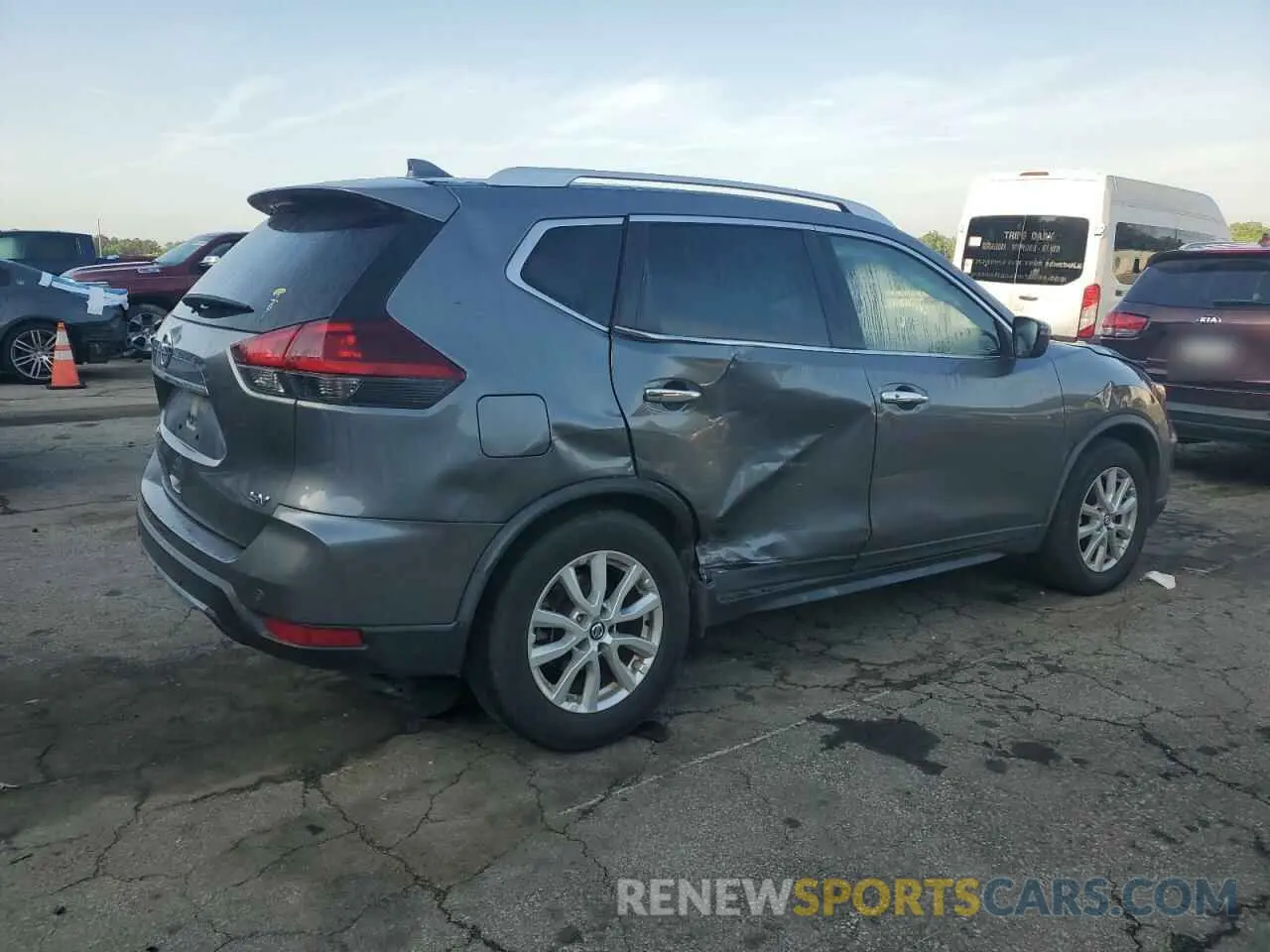 3 fotografías del automóvil dañado JN8AT2MT0KW252024 NISSAN ROGUE 2019