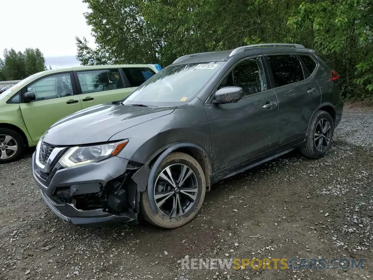 1 fotografías del automóvil dañado JN8AT2MT0KW502829 NISSAN ROGUE 2019