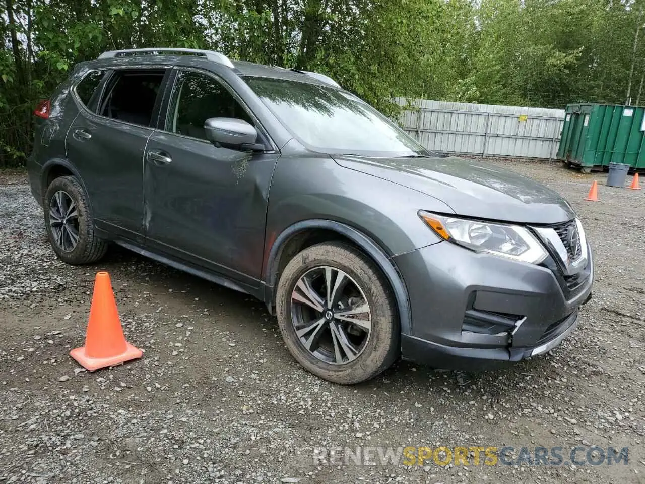 4 fotografías del automóvil dañado JN8AT2MT0KW502829 NISSAN ROGUE 2019