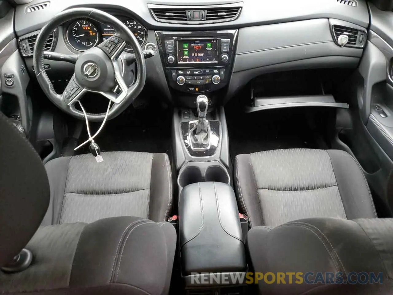 8 fotografías del automóvil dañado JN8AT2MT0KW502829 NISSAN ROGUE 2019