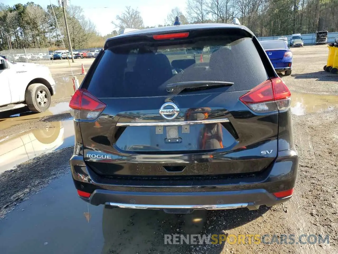 6 fotografías del automóvil dañado JN8AT2MT1KW262108 NISSAN ROGUE 2019