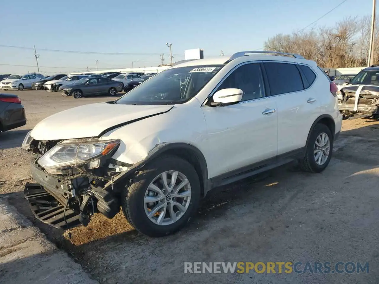 1 fotografías del automóvil dañado JN8AT2MT1KW267597 NISSAN ROGUE 2019