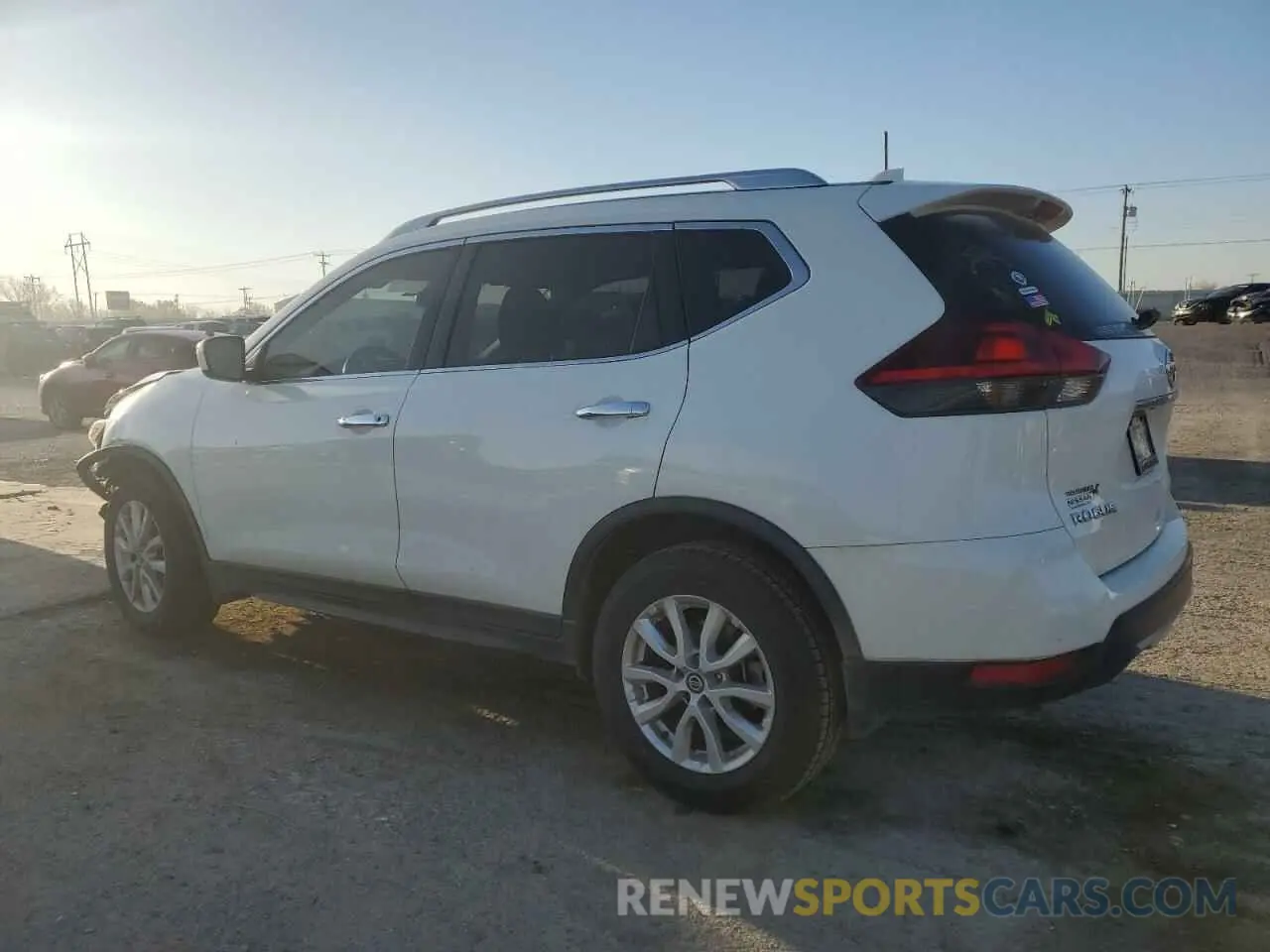 2 fotografías del automóvil dañado JN8AT2MT1KW267597 NISSAN ROGUE 2019