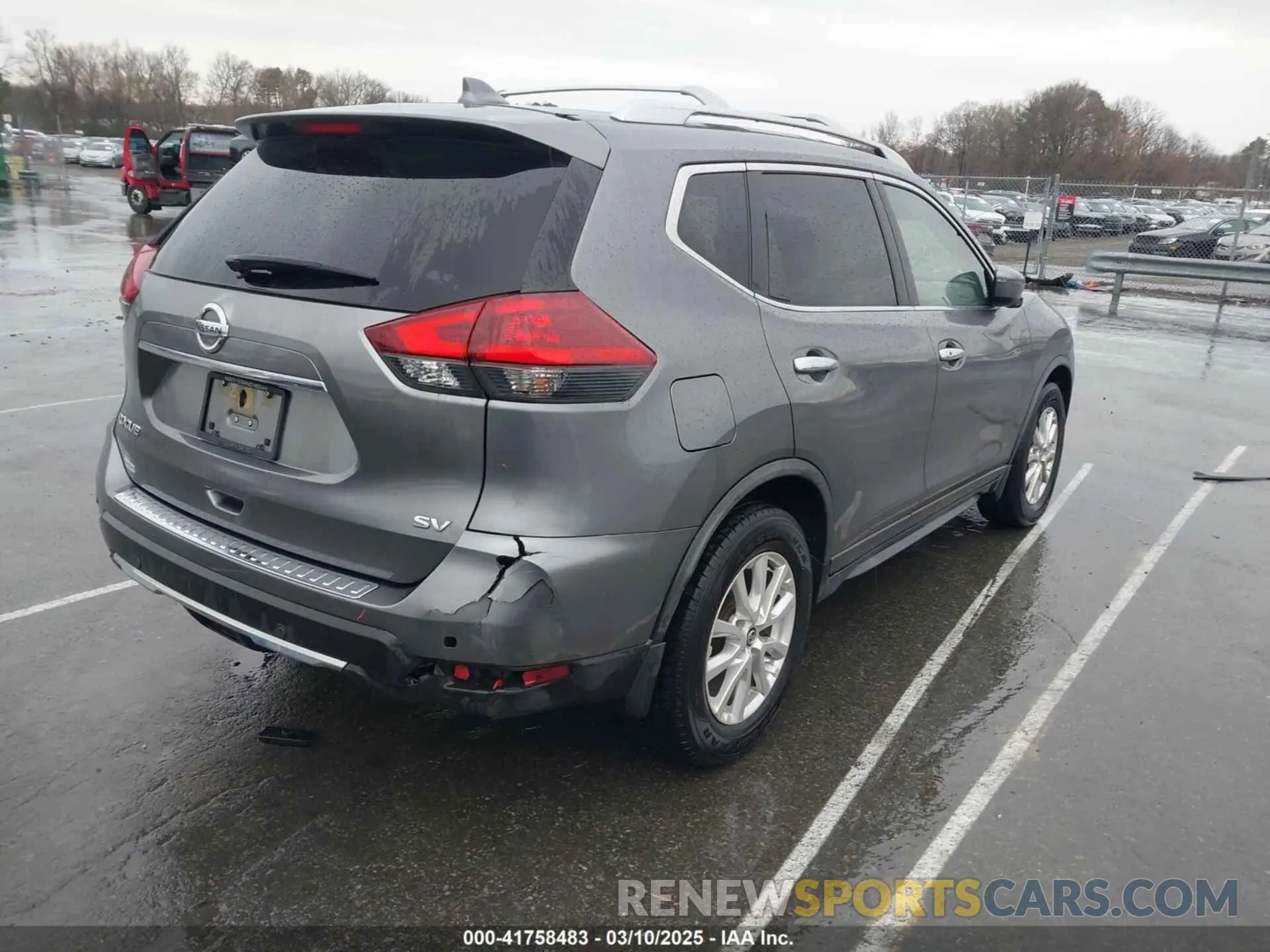 4 fotografías del automóvil dañado JN8AT2MT1KW505125 NISSAN ROGUE 2019