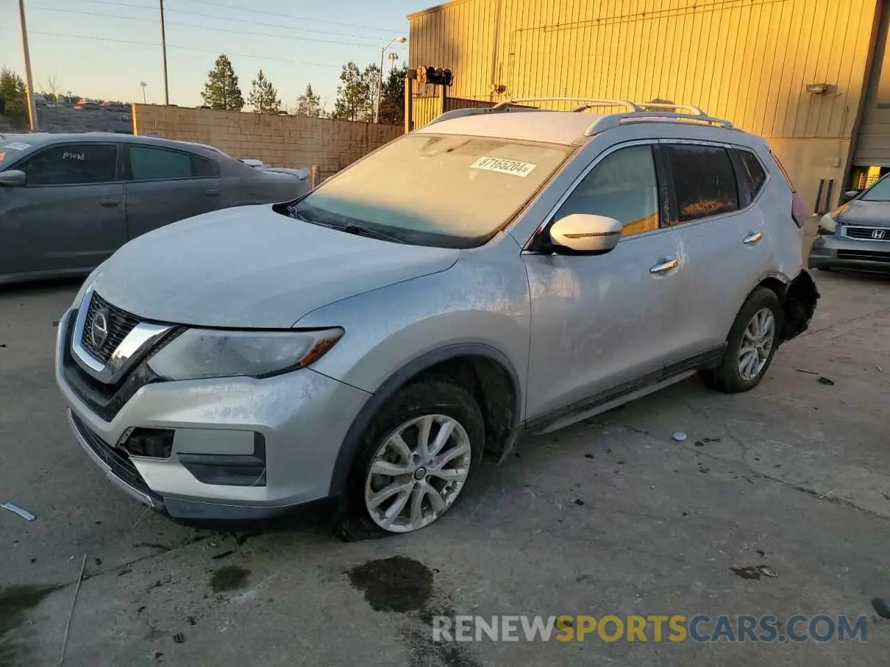 1 fotografías del automóvil dañado JN8AT2MT3KW261896 NISSAN ROGUE 2019