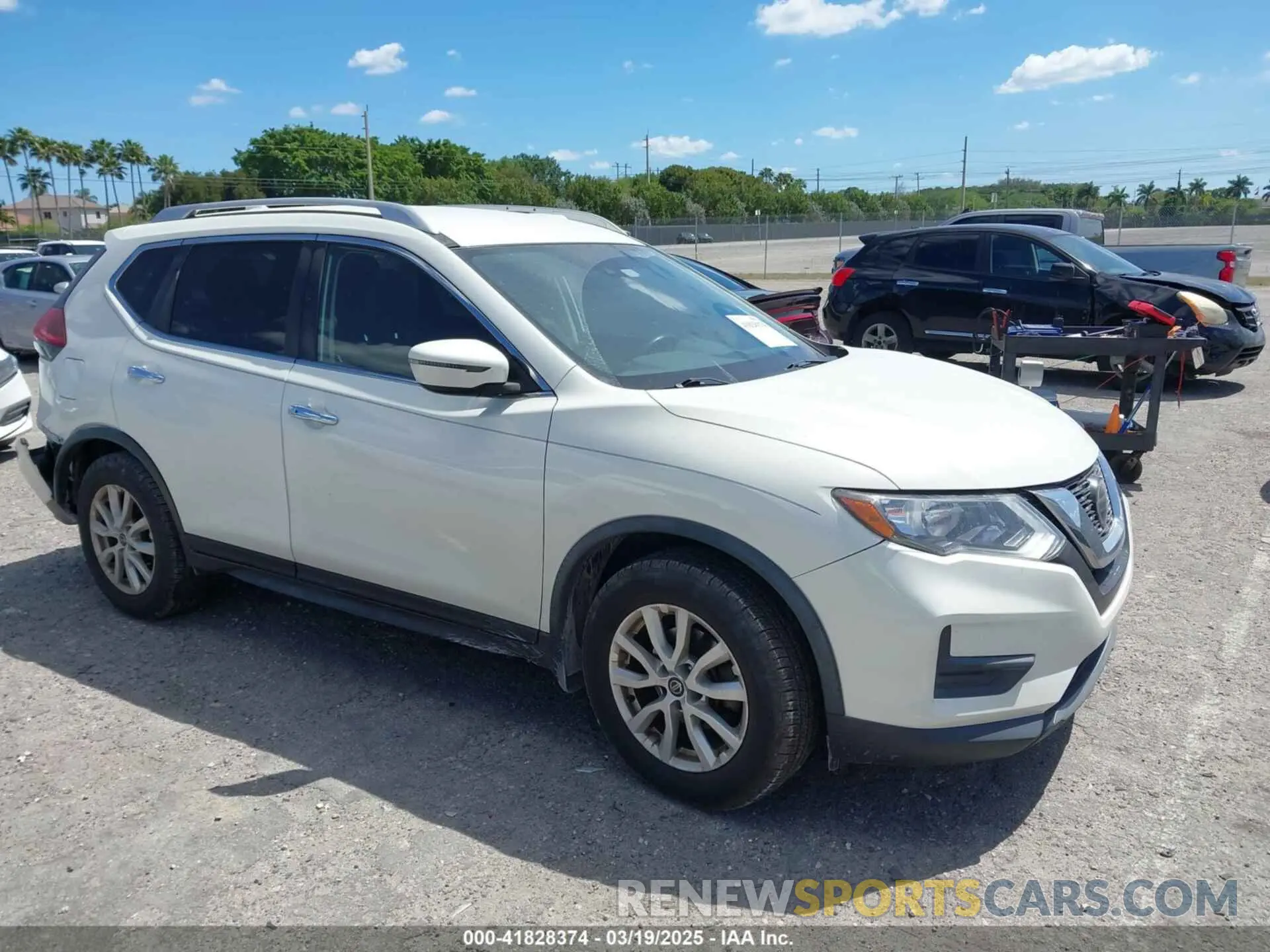 1 fotografías del automóvil dañado JN8AT2MT4KW261907 NISSAN ROGUE 2019
