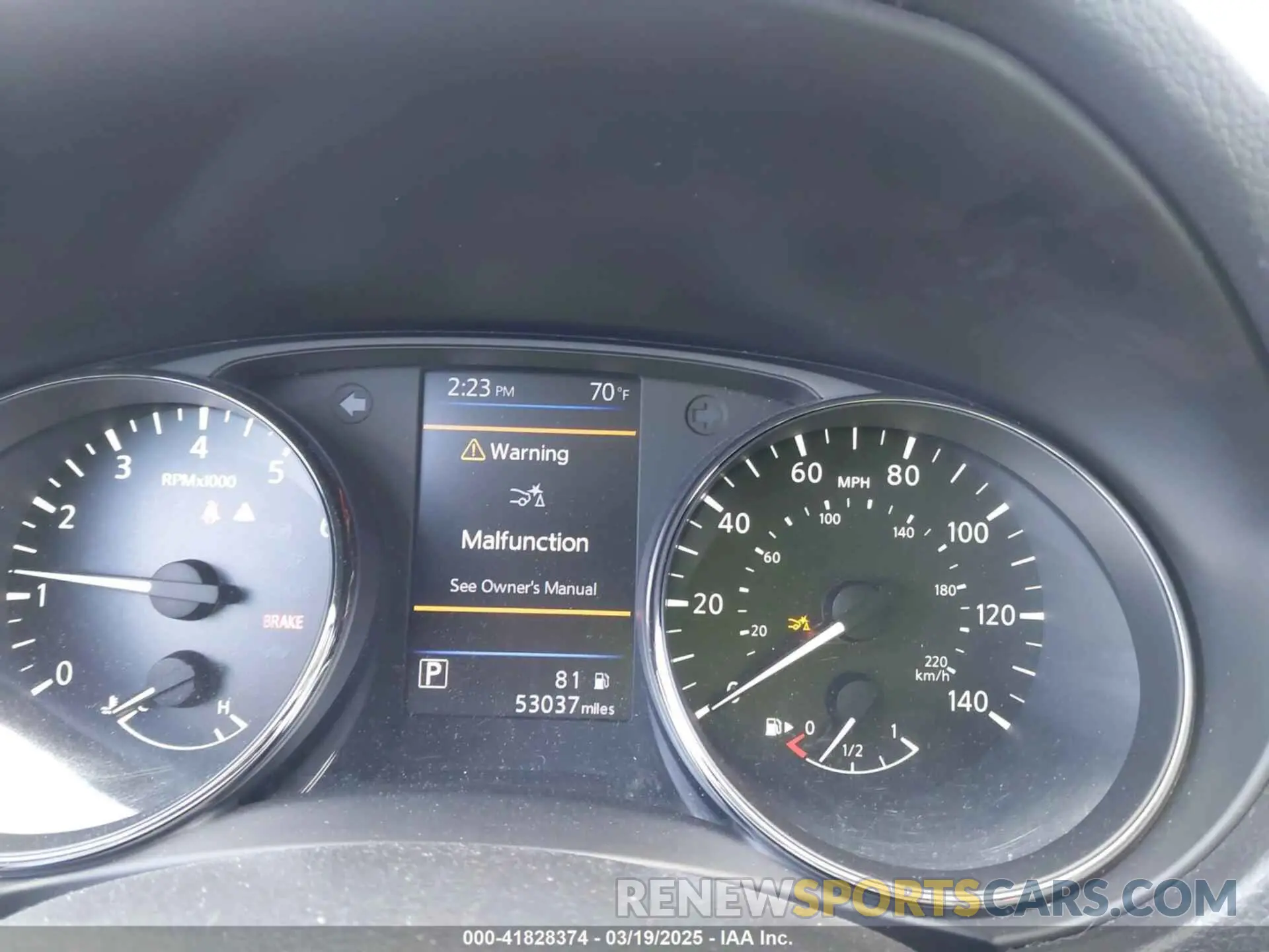7 fotografías del automóvil dañado JN8AT2MT4KW261907 NISSAN ROGUE 2019
