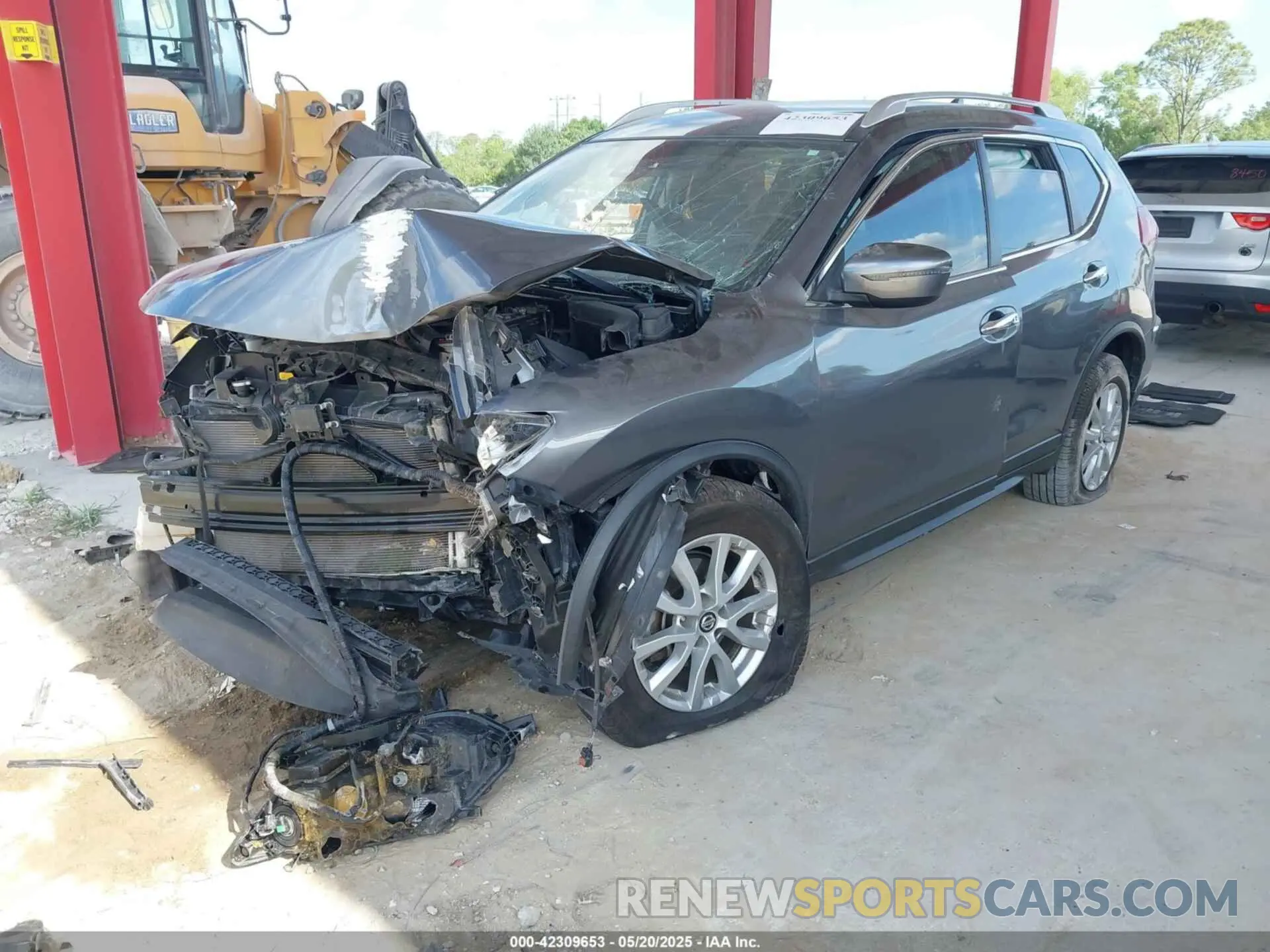 2 fotografías del automóvil dañado JN8AT2MT5KW252231 NISSAN ROGUE 2019