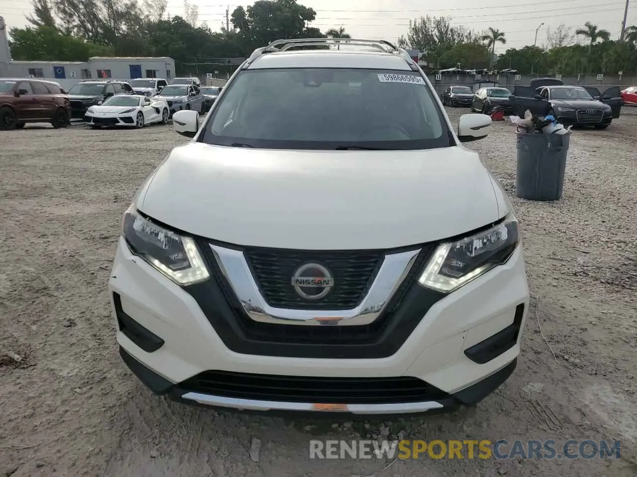 5 fotografías del automóvil dañado JN8AT2MT5KW254156 NISSAN ROGUE 2019