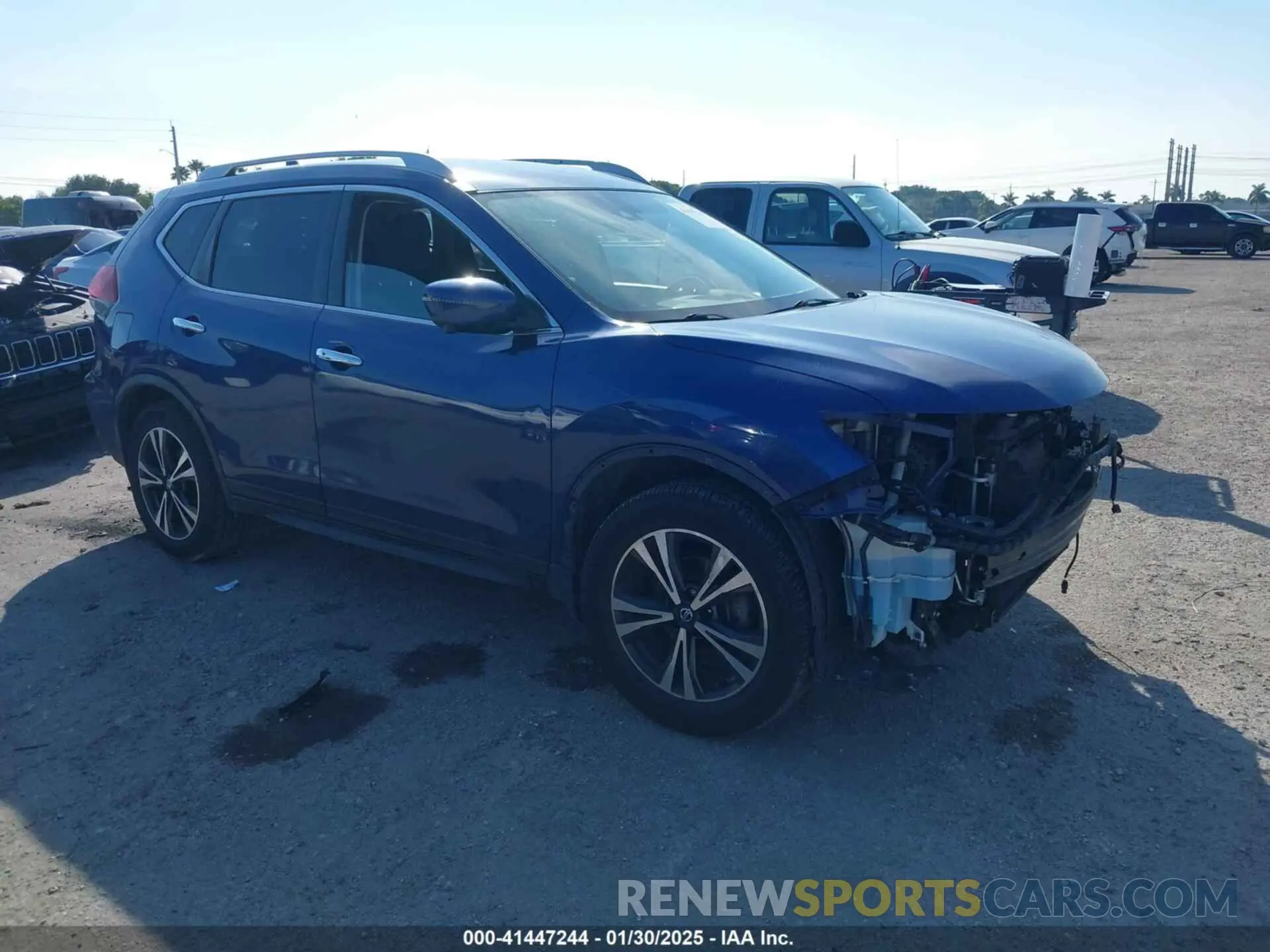 1 fotografías del automóvil dañado JN8AT2MT5KW256070 NISSAN ROGUE 2019