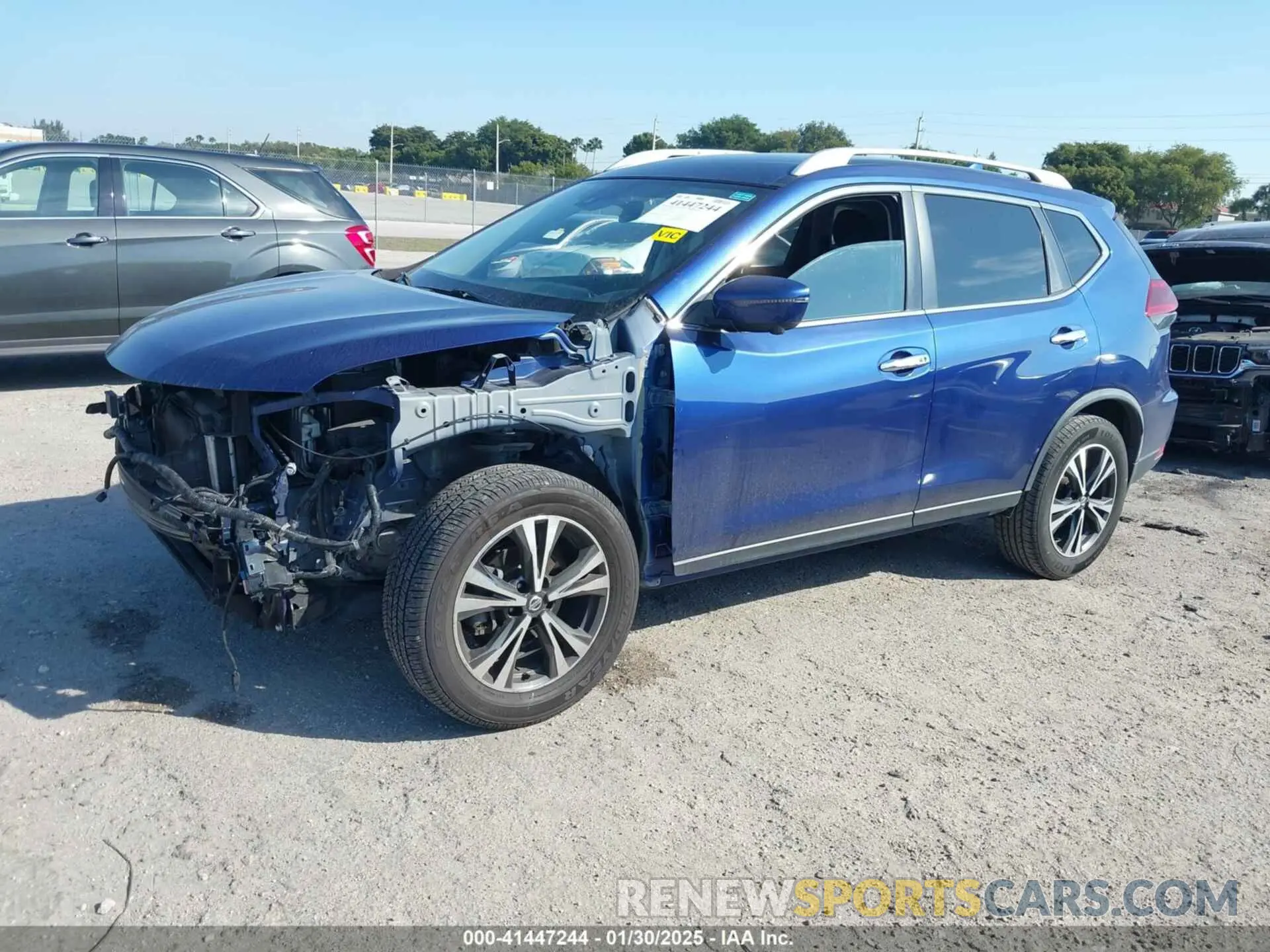 2 fotografías del automóvil dañado JN8AT2MT5KW256070 NISSAN ROGUE 2019