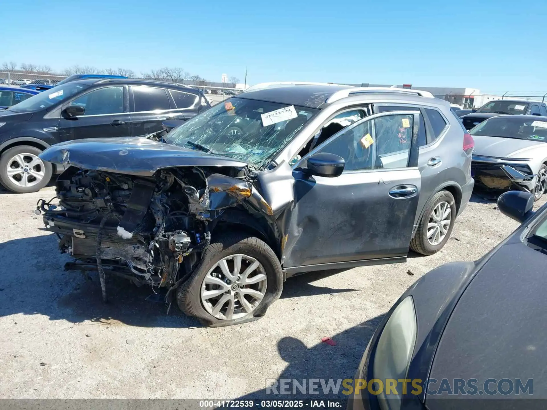 2 fotografías del automóvil dañado JN8AT2MT5KW505497 NISSAN ROGUE 2019