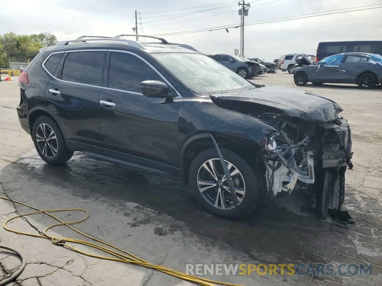 4 fotografías del automóvil dañado JN8AT2MT6KW262248 NISSAN ROGUE 2019
