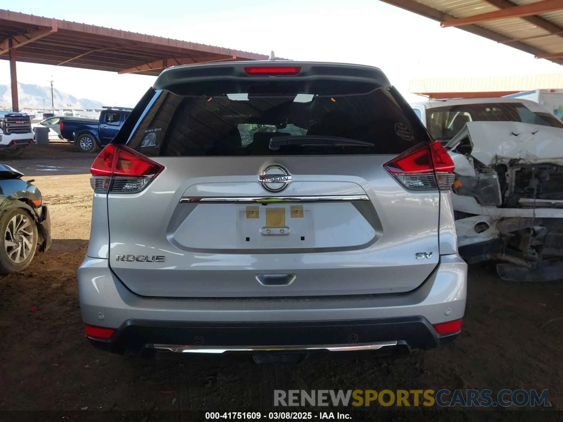17 fotografías del automóvil dañado JN8AT2MT6KW265036 NISSAN ROGUE 2019