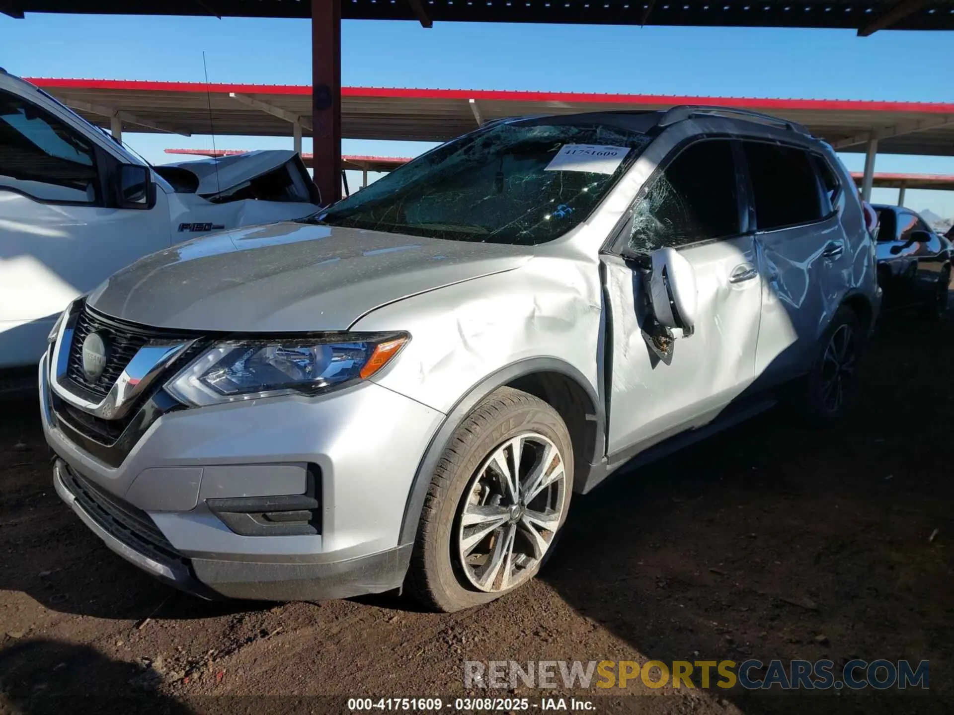 2 fotografías del automóvil dañado JN8AT2MT6KW265036 NISSAN ROGUE 2019