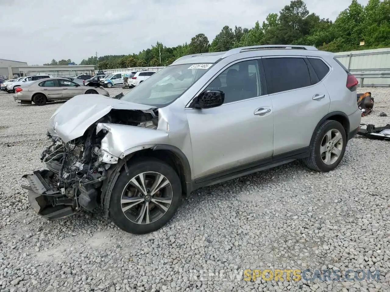 1 fotografías del automóvil dañado JN8AT2MT7KW268303 NISSAN ROGUE 2019