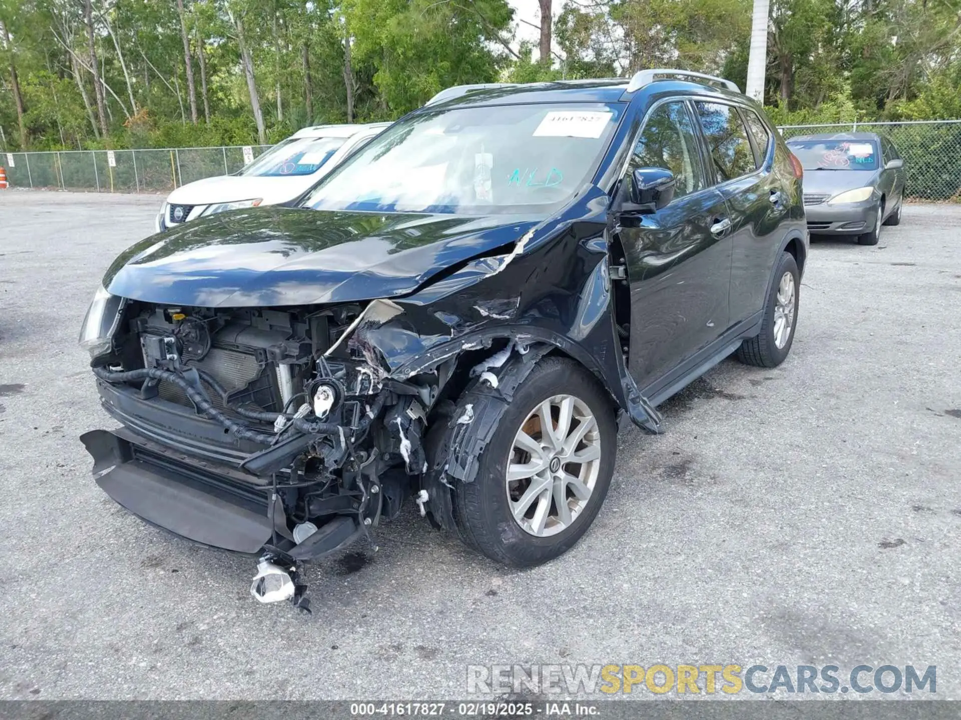 6 fotografías del automóvil dañado JN8AT2MT7KW503587 NISSAN ROGUE 2019
