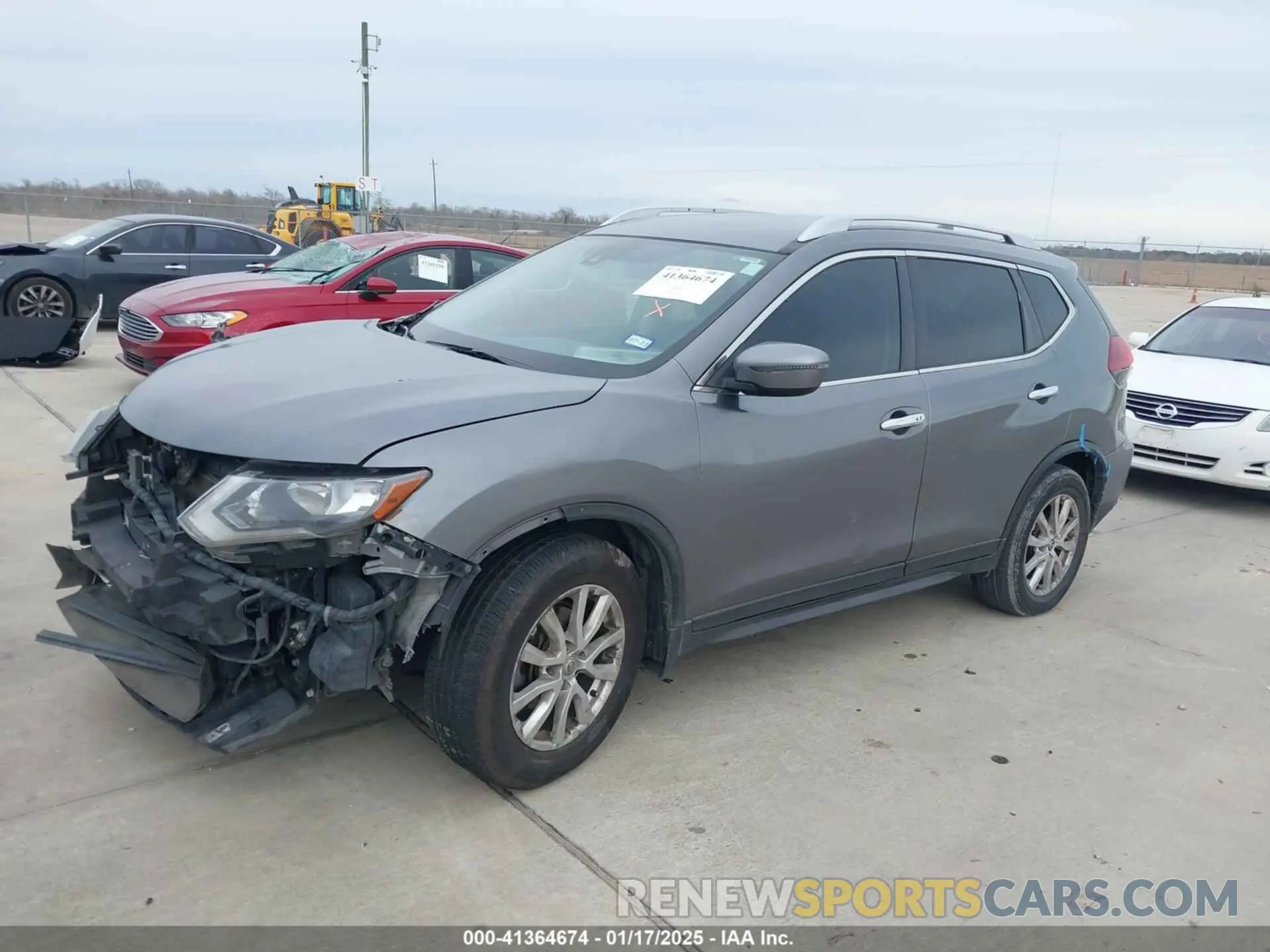 2 fotografías del automóvil dañado JN8AT2MT8KW265006 NISSAN ROGUE 2019